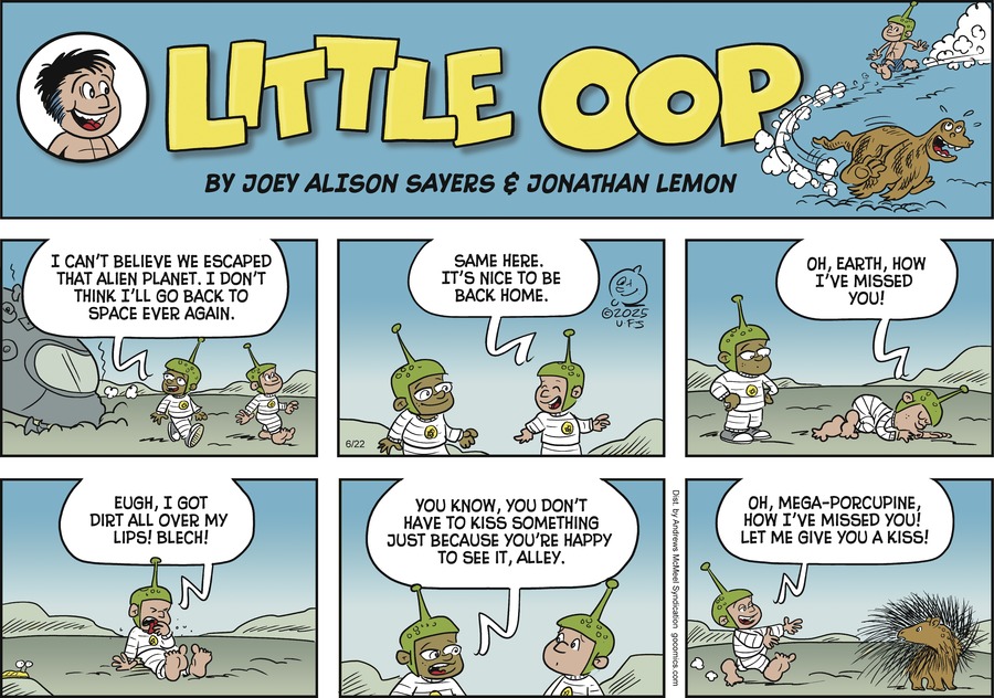 Alley Oop by Jonathan Lemon and Joey Alison Sayers on Sun, 22 Jun 2025