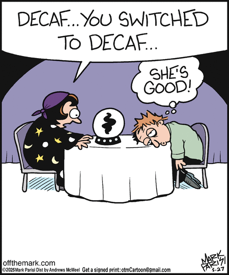 Off the Mark by Mark Parisi on Tue, 27 May 2025