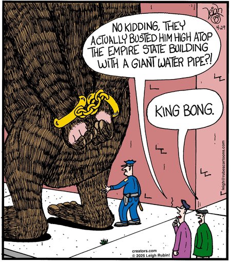 Rubes by Leigh Rubin on Tue, 29 Apr 2025