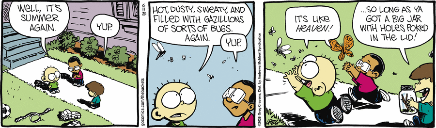 The Buckets by Greg Cravens  on Wed, 11 Jun 2025