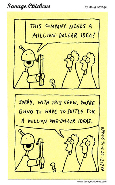 Savage Chickens by Doug Savage on Mon, 07 Apr 2025