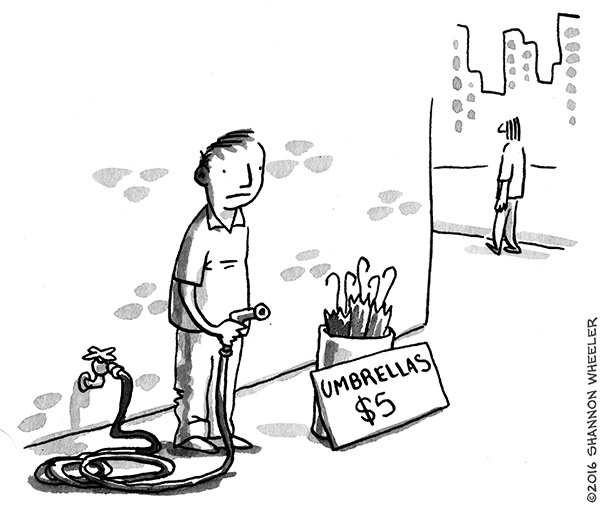 Too Much Coffee Man by Shannon Wheeler on Tue, 10 Jun 2025