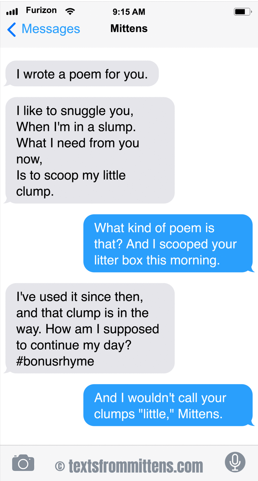 Texts From Mittens by Angie Bailey on Mon, 02 Jun 2025