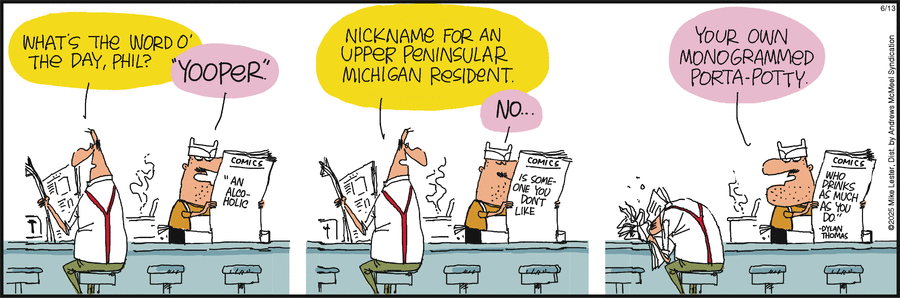 Mike du Jour by Mike Lester on Fri, 13 Jun 2025