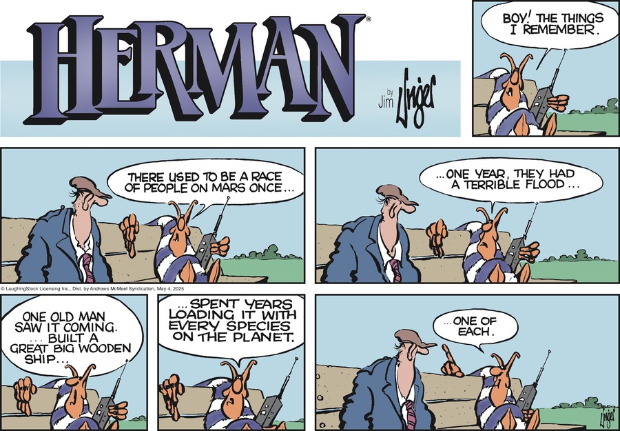 Herman by Jim Unger on Sun, 04 May 2025