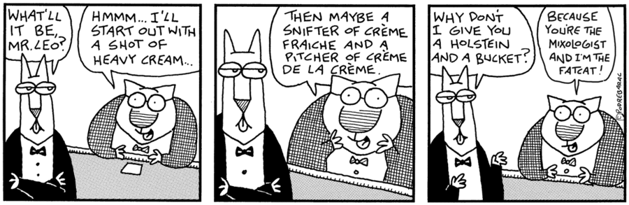 Fat Cats by Charlie Podrebarac on Fri, 13 Jun 2025