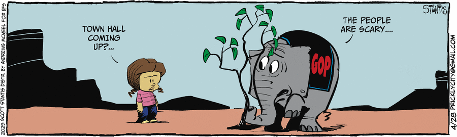 Prickly City by Scott Stantis on Mon, 28 Apr 2025