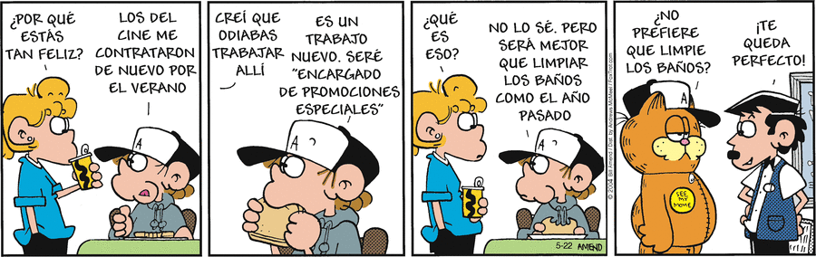 FoxTrot en Español by Bill Amend on Thu, 22 May 2025