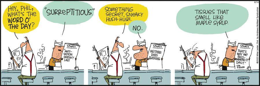 Mike du Jour by Mike Lester on Sat, 14 Jun 2025