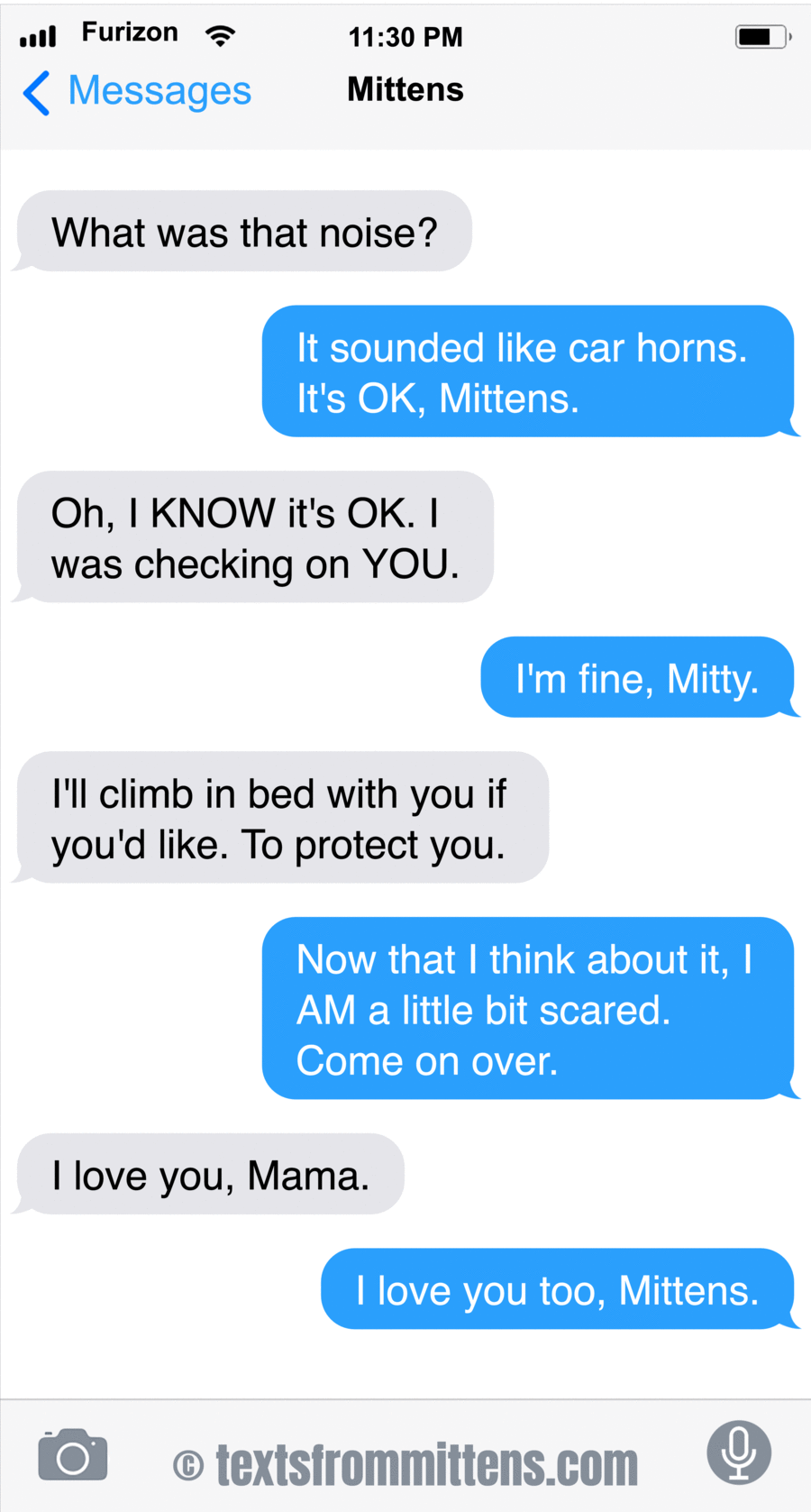 Texts From Mittens by Angie Bailey on Wed, 18 Jun 2025