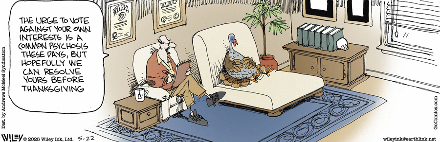 Non Sequitur by Wiley Miller on Thu, 22 May 2025