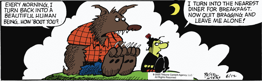 Broom Hilda by Russell Myers on Thu, 12 Jun 2025