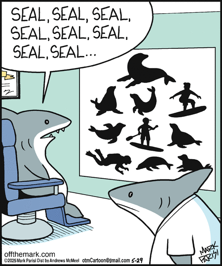Off the Mark by Mark Parisi on Thu, 29 May 2025
