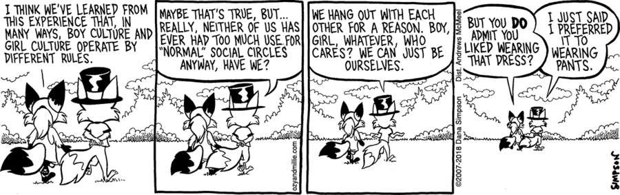 Ozy and Millie by Dana Simpson on Tue, 22 Apr 2025
