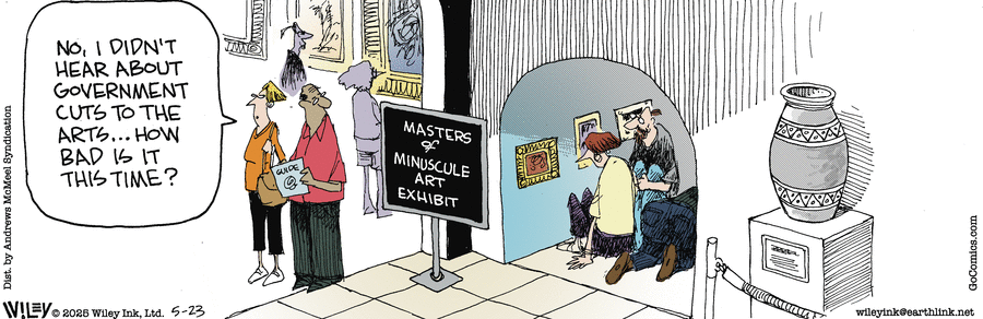 Non Sequitur by Wiley Miller on Fri, 23 May 2025