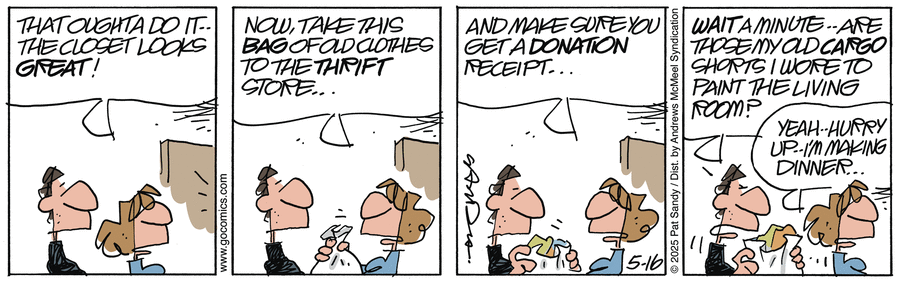 Next Door Neighbors by Pat Sandy on Fri, 16 May 2025