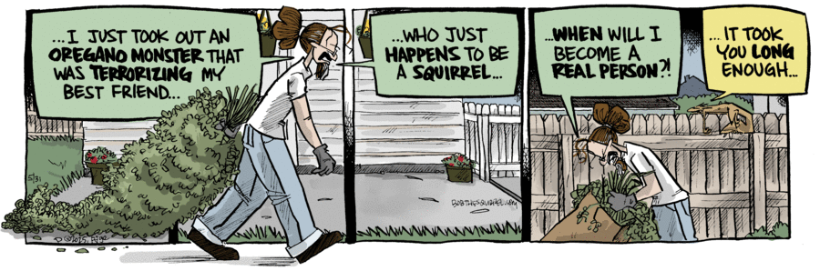 Bob the Squirrel by Frank Page on Sat, 31 May 2025