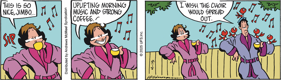 Rose Is Rose by Don Wimmer and Pat Brady on Tue, 15 Apr 2025