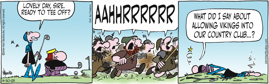 Wizard of Id by Parker and Hart on Wed, 30 Apr 2025