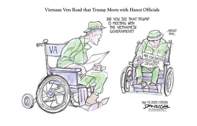 Jeff Danziger by Jeff Danziger on Tue, 15 Apr 2025