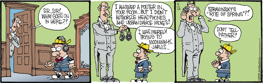 Monty by Jim Meddick  on Sat, 12 Apr 2025