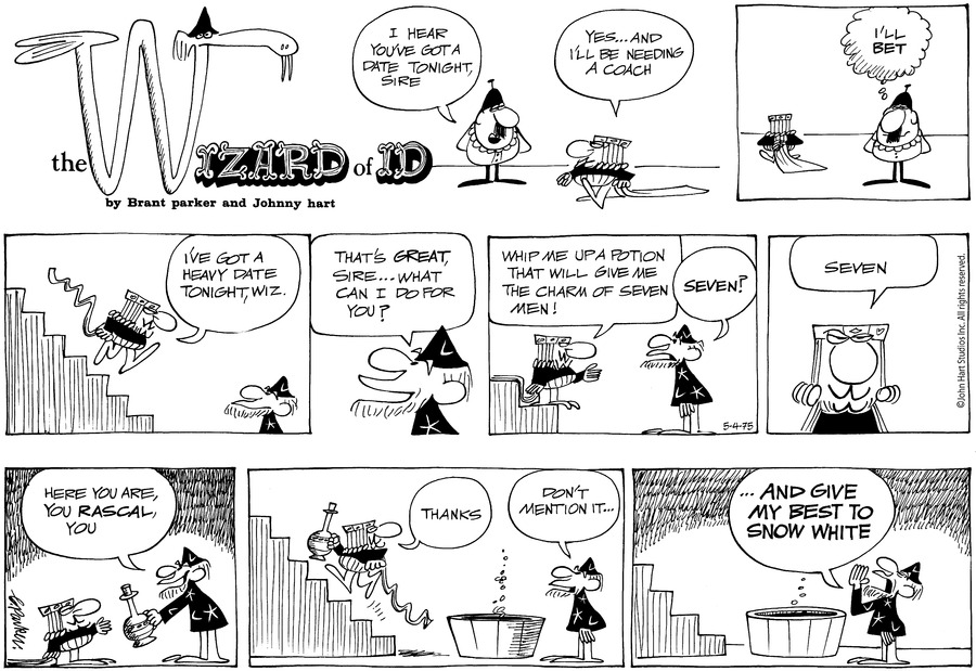 Wizard of Id Classics by Parker and Hart on Sun, 04 May 2025