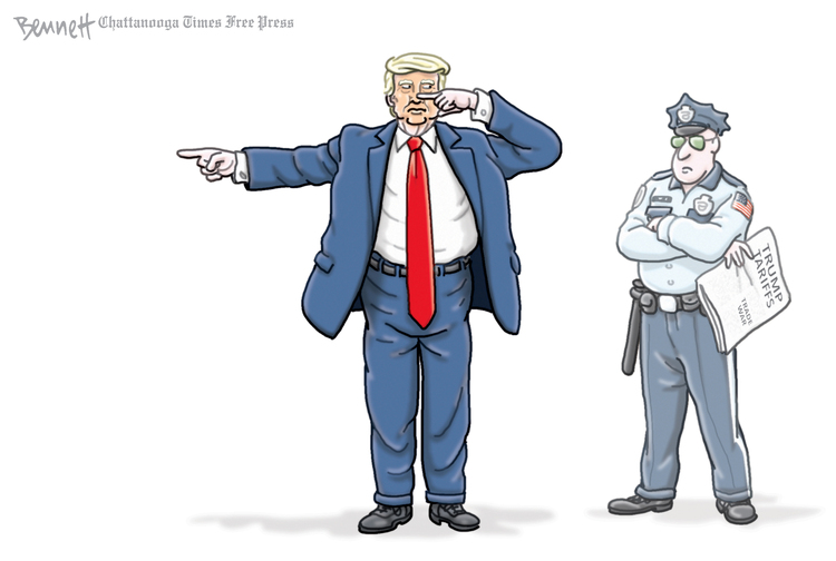 Clay Bennett by Clay Bennett on Sat, 03 May 2025