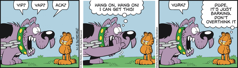 Garfield by Jim Davis on Wed, 14 May 2025