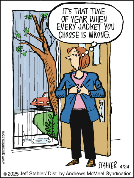 Moderately Confused by Jeff Stahler  on Thu, 24 Apr 2025