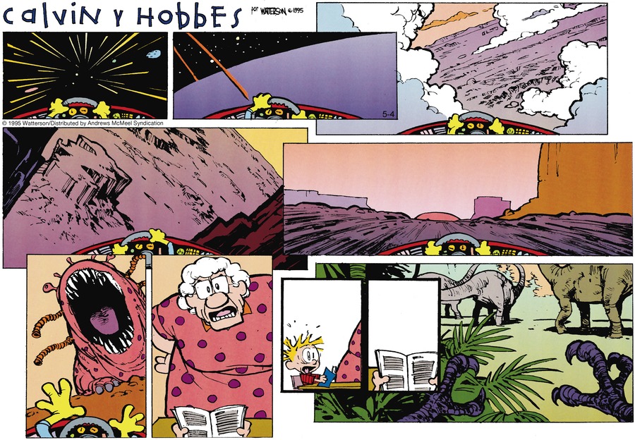 Calvin and Hobbes en Español by Bill Watterson on Sun, 04 May 2025