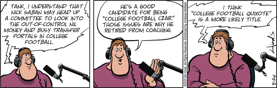 Tank McNamara by Bill Hinds on Sat, 24 May 2025