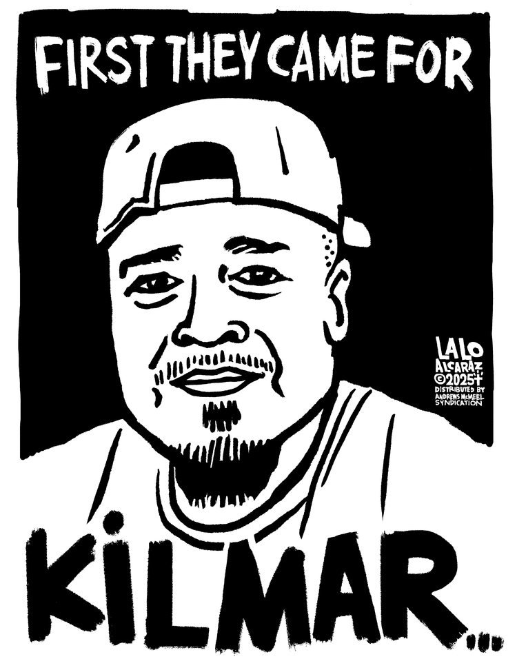 Lalo Alcaraz by Lalo Alcaraz on Wed, 16 Apr 2025