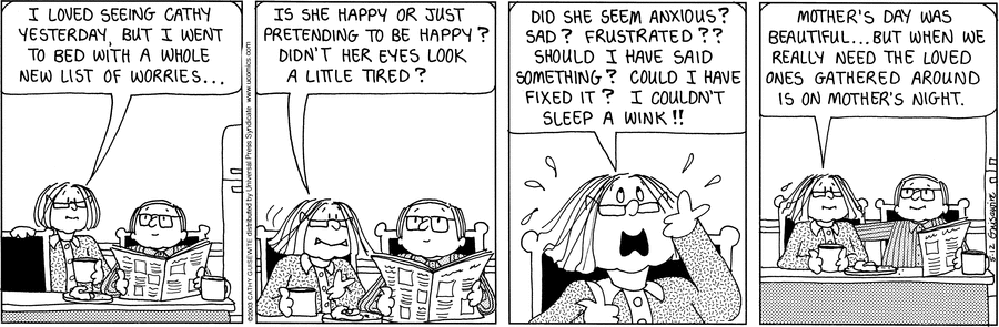 Cathy by Cathy Guisewite on Mon, 12 May 2025