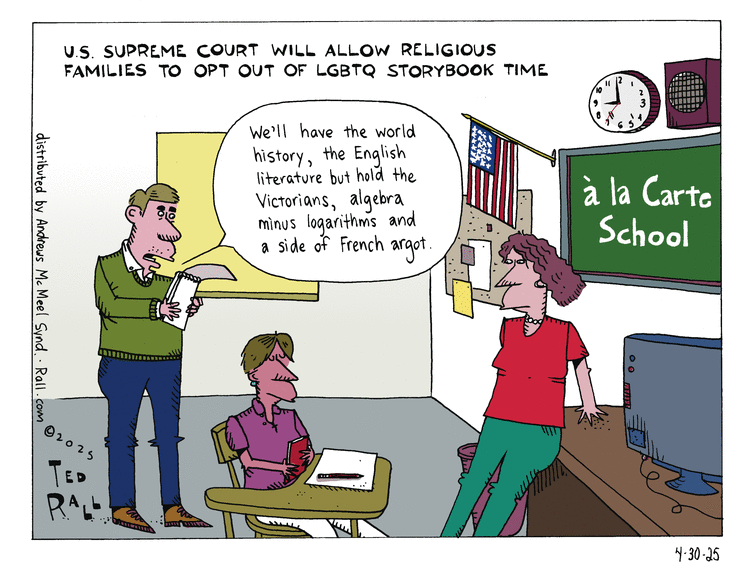 Ted Rall by Ted Rall on Wed, 30 Apr 2025