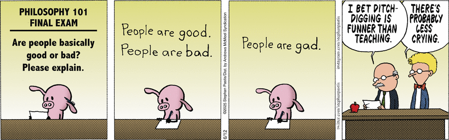 Pearls Before Swine by Stephan Pastis on Thu, 12 Jun 2025