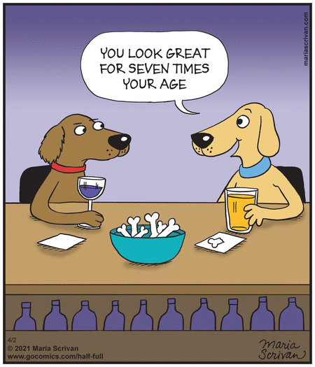 Half Full by Maria Scrivan on Wed, 02 Apr 2025