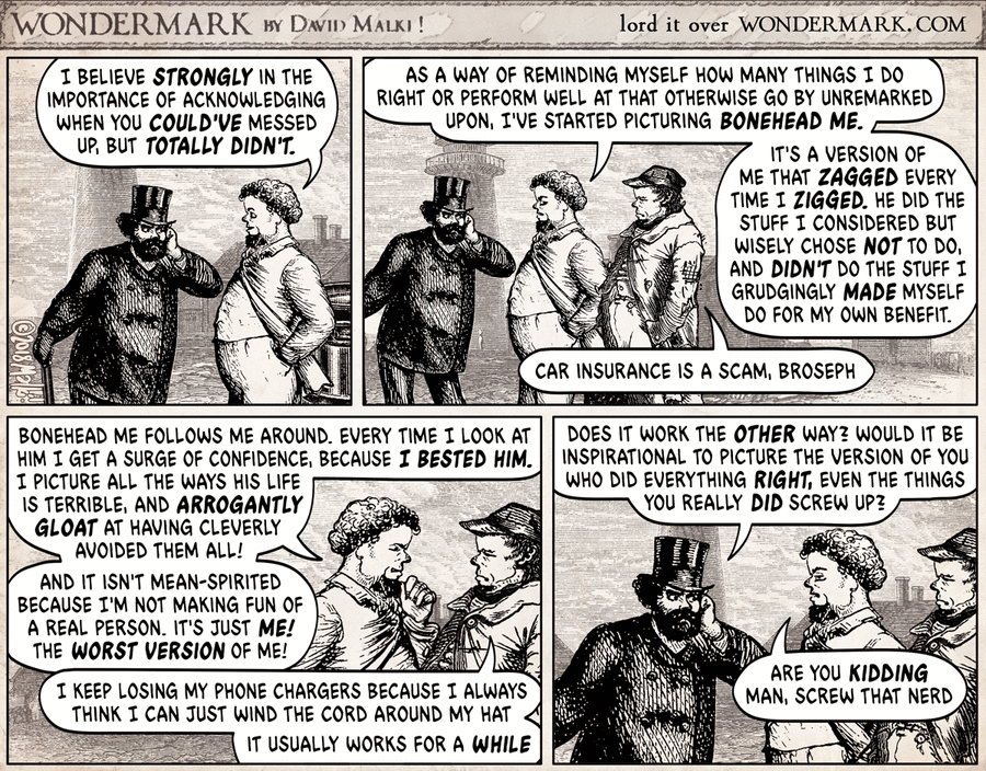 Wondermark by David Malki on Mon, 07 Apr 2025