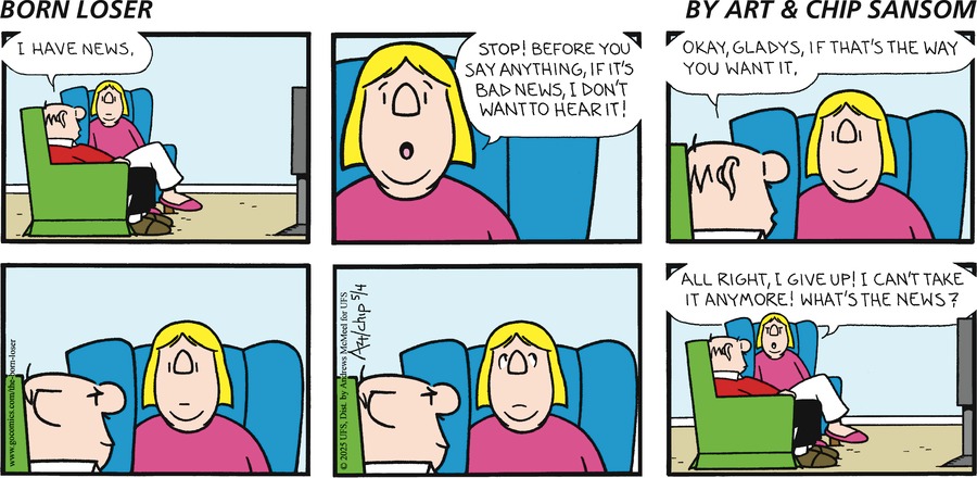 The Born Loser by Chip Sansom on Sun, 04 May 2025