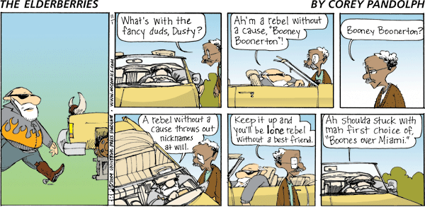 The Elderberries by Phil Frank and Joe Troise and Corey Pandolph on Sun, 04 May 2025