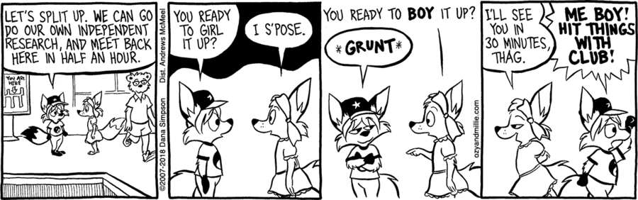Ozy and Millie by Dana Simpson on Tue, 15 Apr 2025