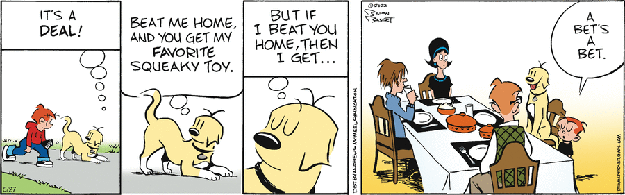 Red and Rover by Brian Basset on Tue, 27 May 2025