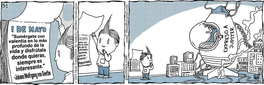 Lio en Español by Mark Tatulli on Thu, 01 May 2025