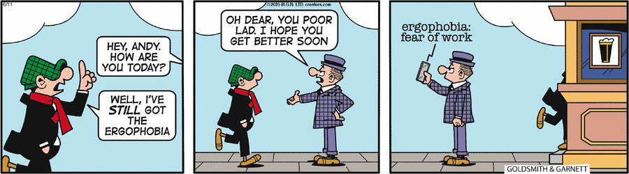 Andy Capp by Reg Smythe on Wed, 11 Jun 2025