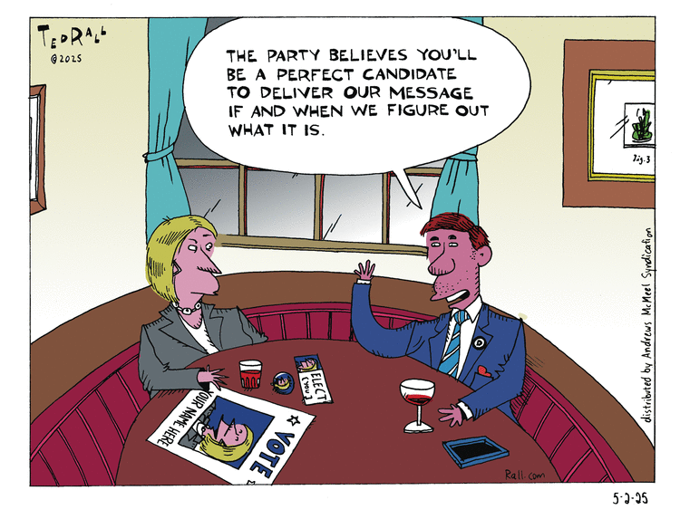 Ted Rall by Ted Rall on Fri, 02 May 2025