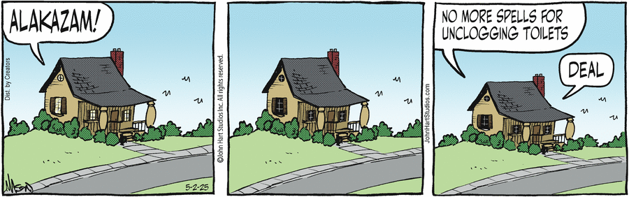 Wizard of Id by Parker and Hart on Fri, 02 May 2025