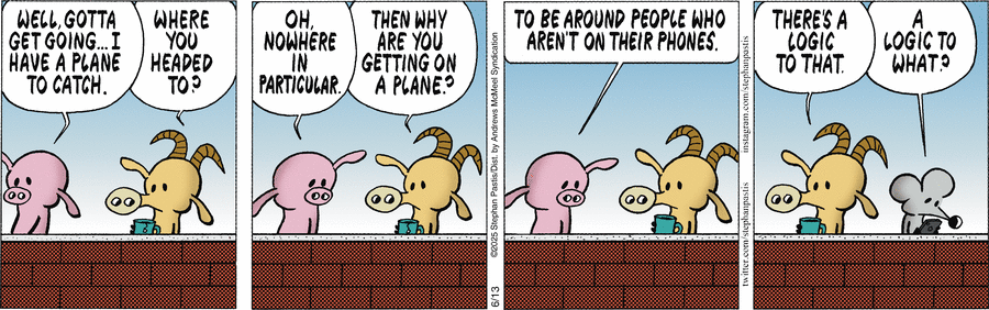 Pearls Before Swine by Stephan Pastis on Fri, 13 Jun 2025