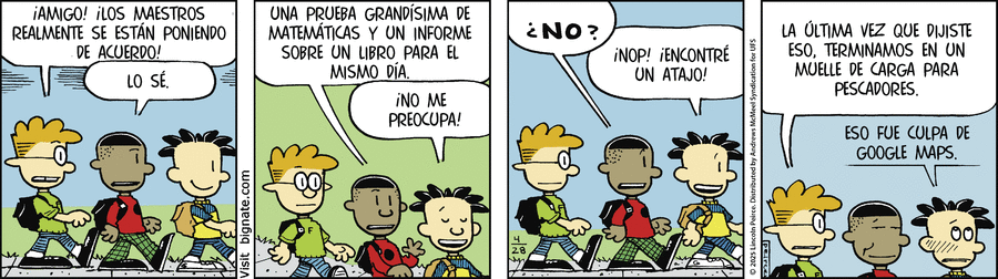 Nate el Grande by Lincoln Peirce on Mon, 28 Apr 2025
