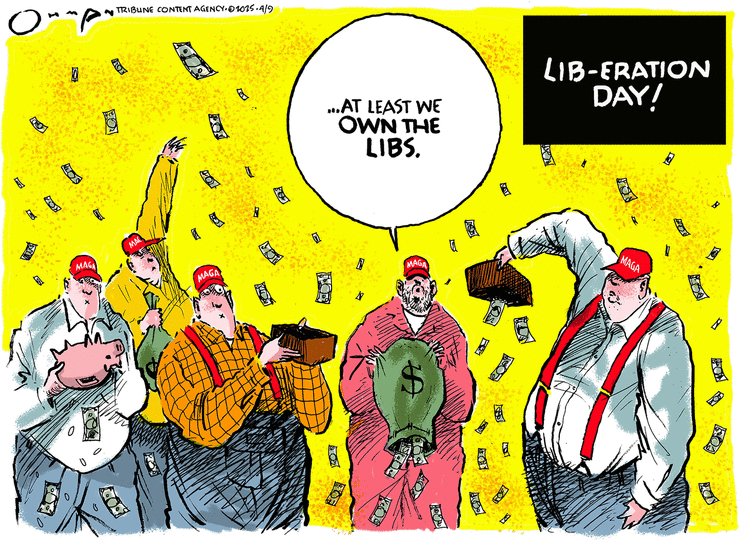 Jack Ohman by Jack Ohman on Tue, 08 Apr 2025