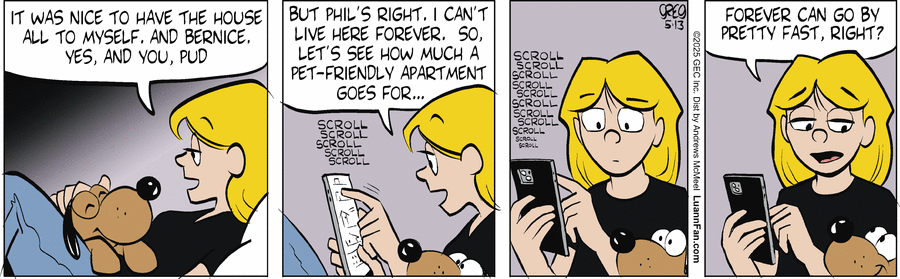 Luann by Greg Evans and Karen Evans on Tue, 13 May 2025