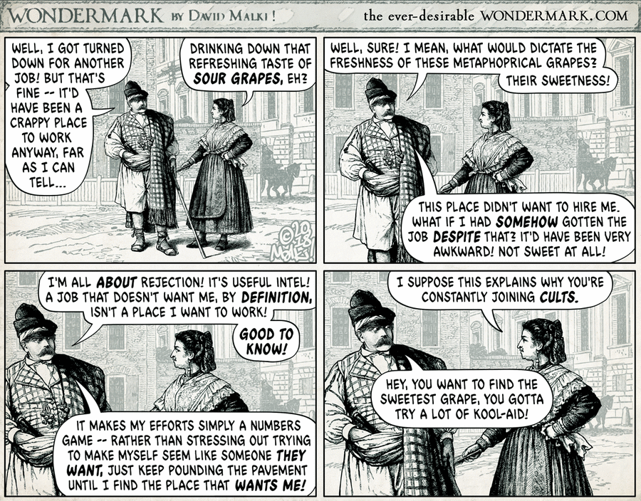 Wondermark by David Malki on Fri, 11 Apr 2025